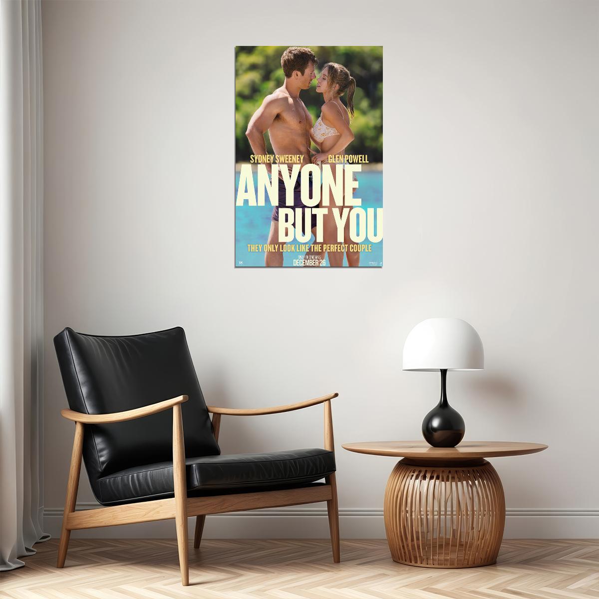 Anyone But You Movie Comedy Romance Poster Wall Art Print Home Wall Decor - xonomax