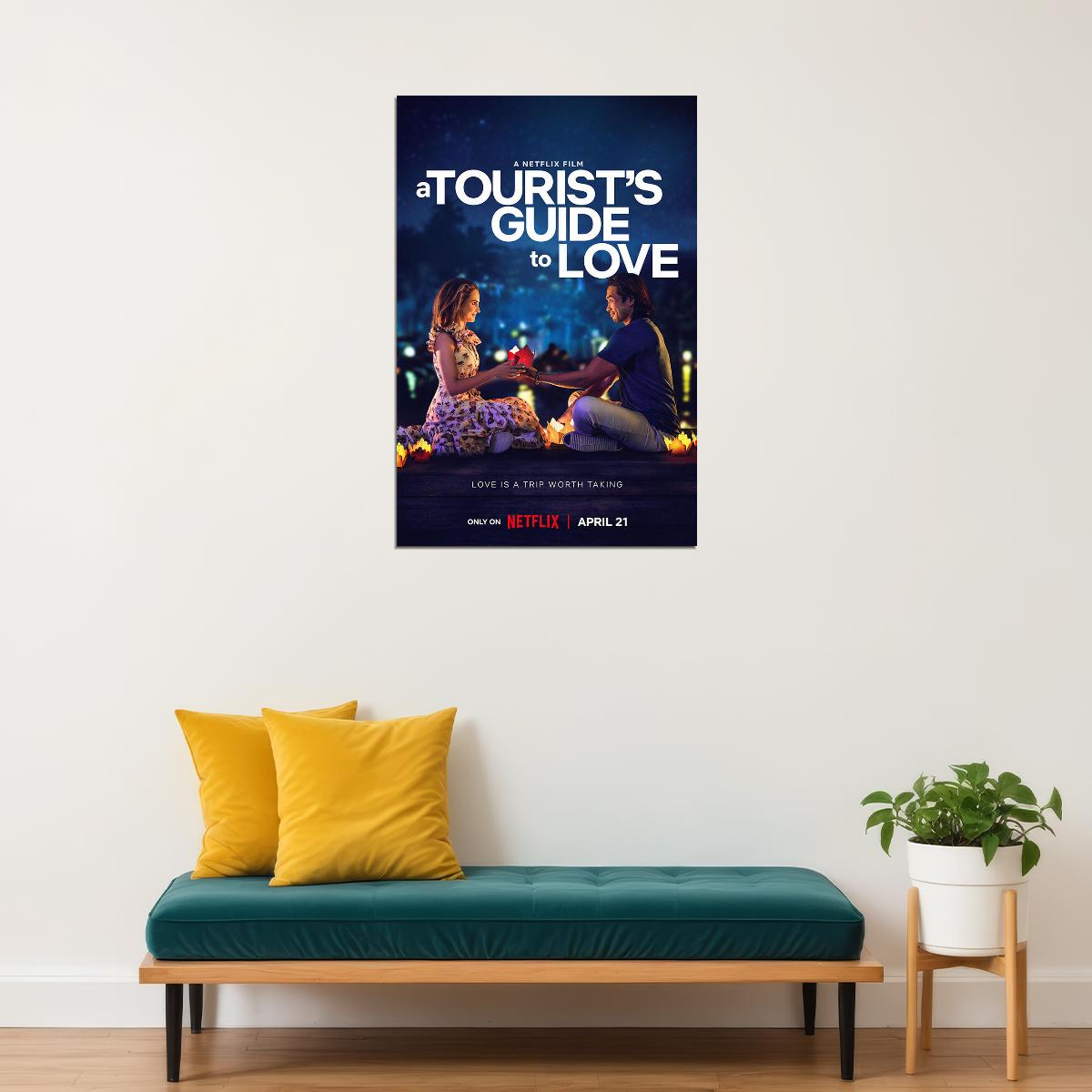 A Tourist's Guide To Love Movie Comedy Romance Poster Wall Art Print Home Wall Decor - xonomax
