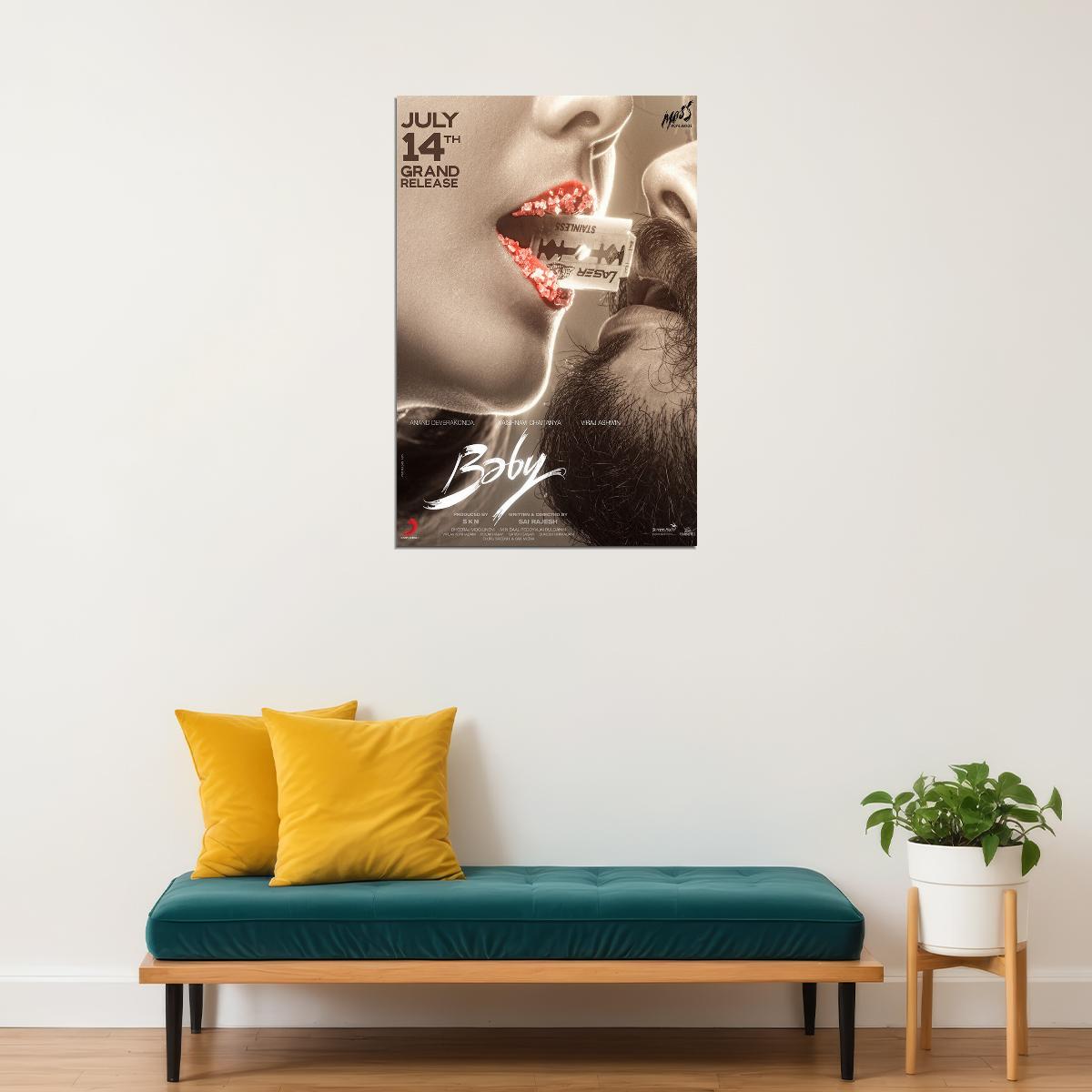 Baby Movie 2023 Drama Romance Action Poster Wall Art Print Home Wall Decor - xonomax