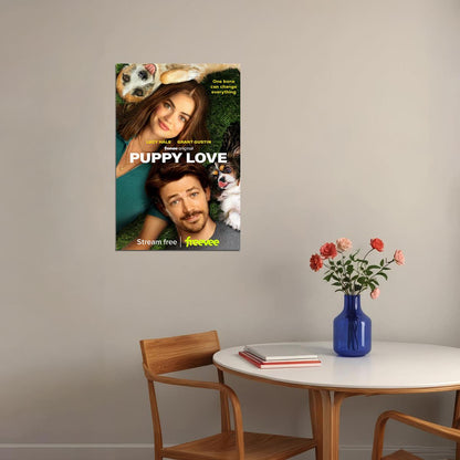 Puppy Love 2023 Movie Comedy Romance Poster Wall Art Print Home Wall Decor - xonomax
