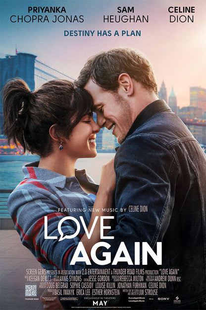 Love Again Movie Comedy Drama Romance Poster Wall Art Print Home Wall Decor - xonomax
