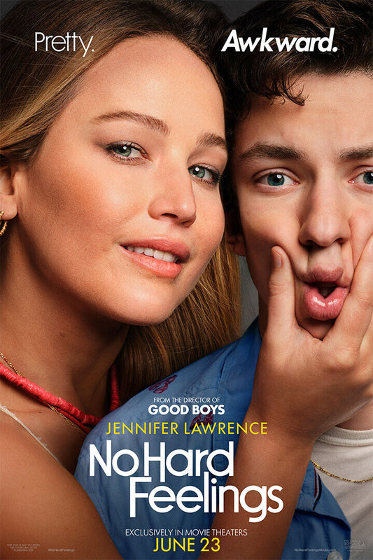 No Hard Feelings Movie Comedy Romance Poster Wall Art Print Home Wall Decor - xonomax