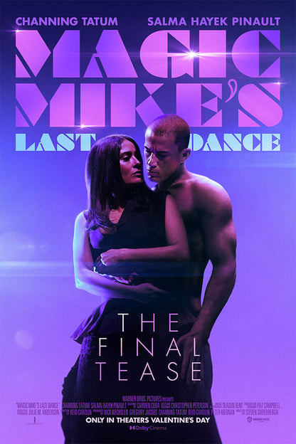 Magic Mike's Last Dance Movie Comedy Drama Poster Wall Art Print Home Wall Decor - xonomax