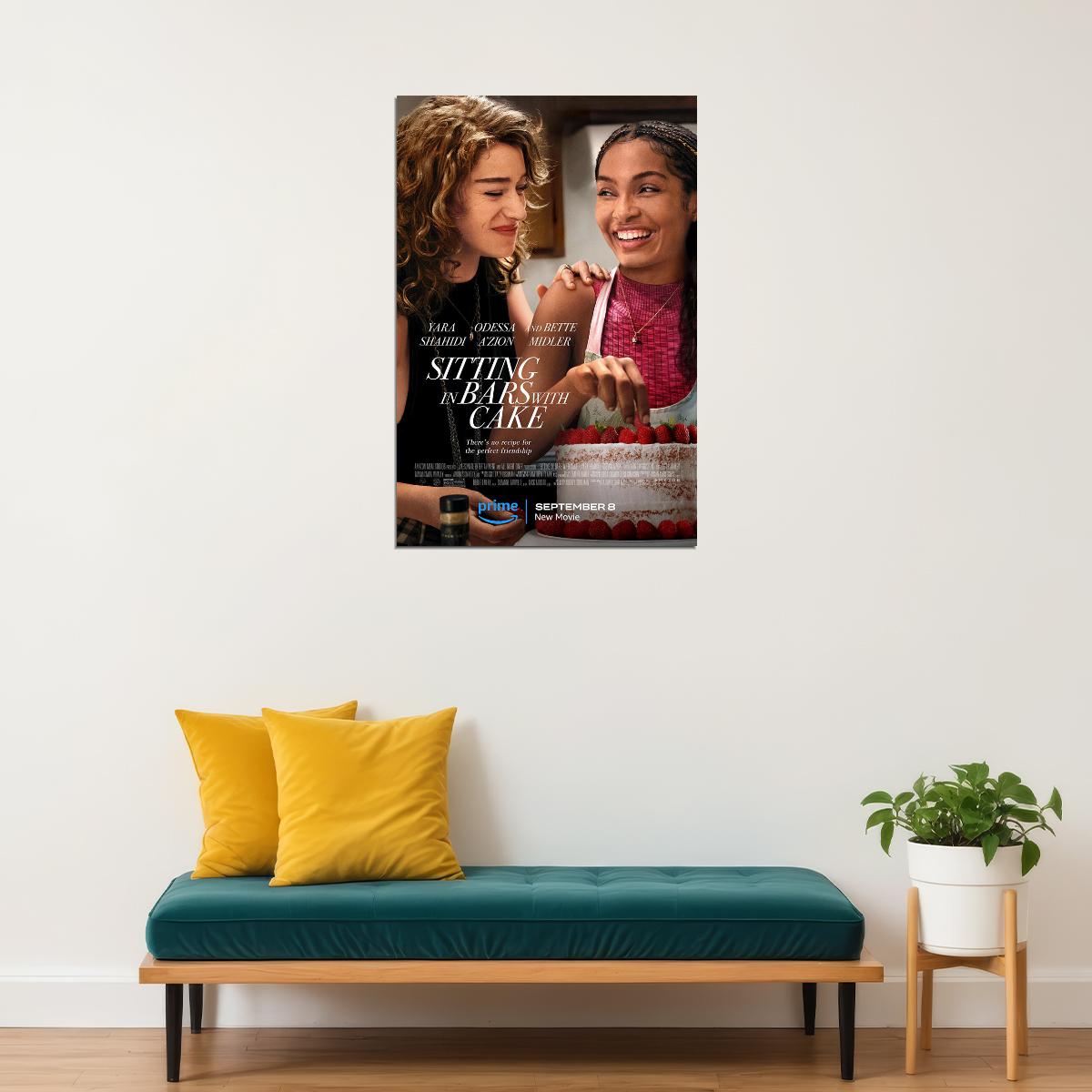 Sitting In Bars With Cake Movie Comedy Drama Poster Wall Art Print Home Wall Decor - xonomax