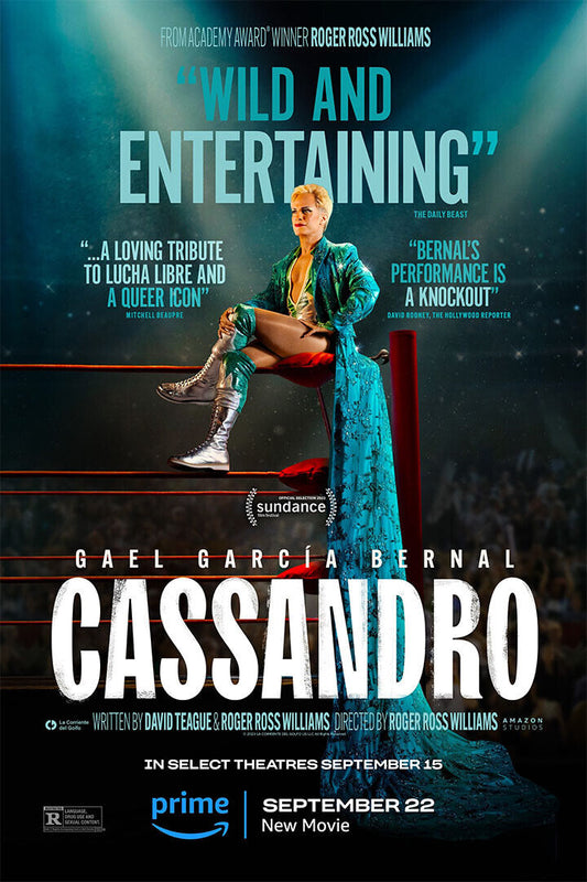 Cassandro Movie Biography Drama Sport Poster Wall Art Print Home Wall Decor - xonomax