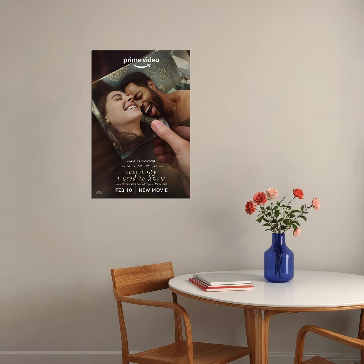 Somebody I Used To Know Movie Comedy Romance Poster Wall Art Print Home Wall Decor - xonomax