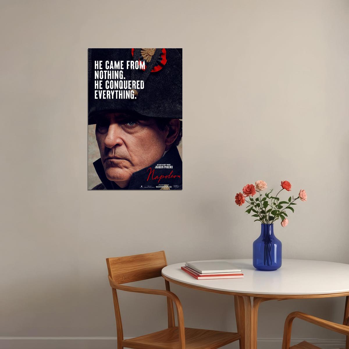 Napoleon Movie 2023 Biography Adventure Poster Wall Art Print Home Wall Decor - xonomax