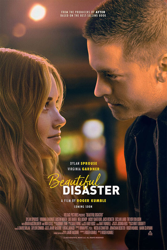 Beautiful Disaster Movie Drama Romance Poster Wall Art Print Home Wall Decor - xonomax