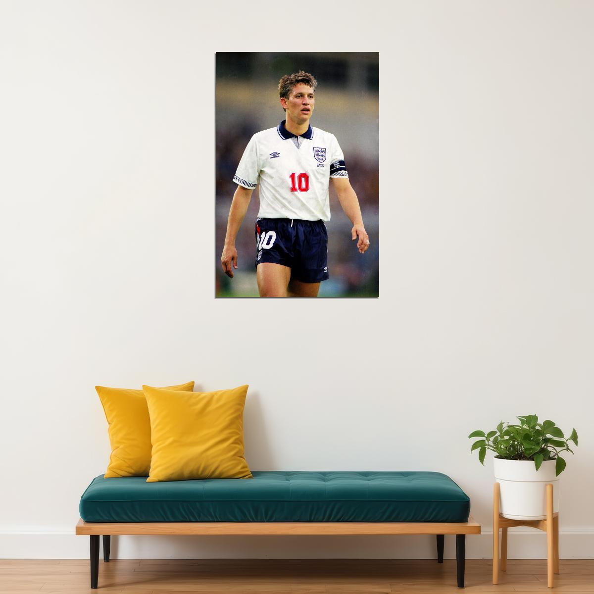 Gary Lineker Former English Football Player Poster Wall Art Print Home Wall Decor - xonomax
