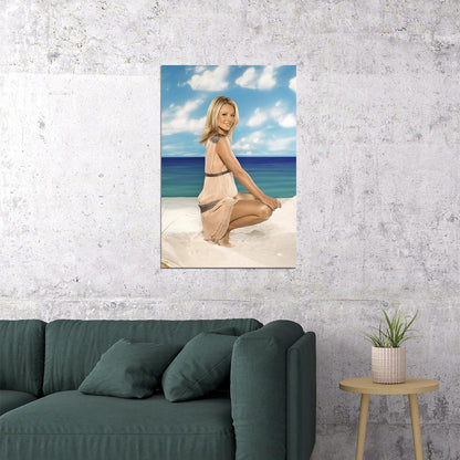 Kelly Ripa American Actress And Talk Show Presenter Poster Wall Art Print Home Wall Decor - xonomax