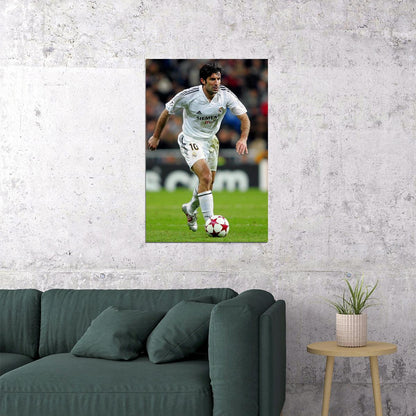 Former Portuguese Football Player Luis Figo Poster Wall Art Print Home Wall Decor - xonomax