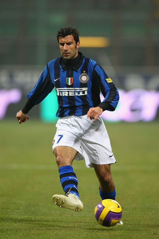 Luis Figo Former Portuguese Football Player Poster Wall Art Print Home Wall Decor - xonomax