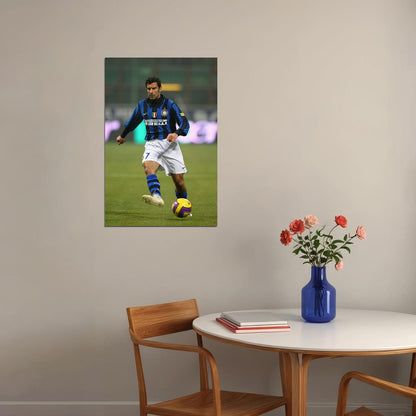 Luis Figo Former Portuguese Football Player Poster Wall Art Print Home Wall Decor - xonomax