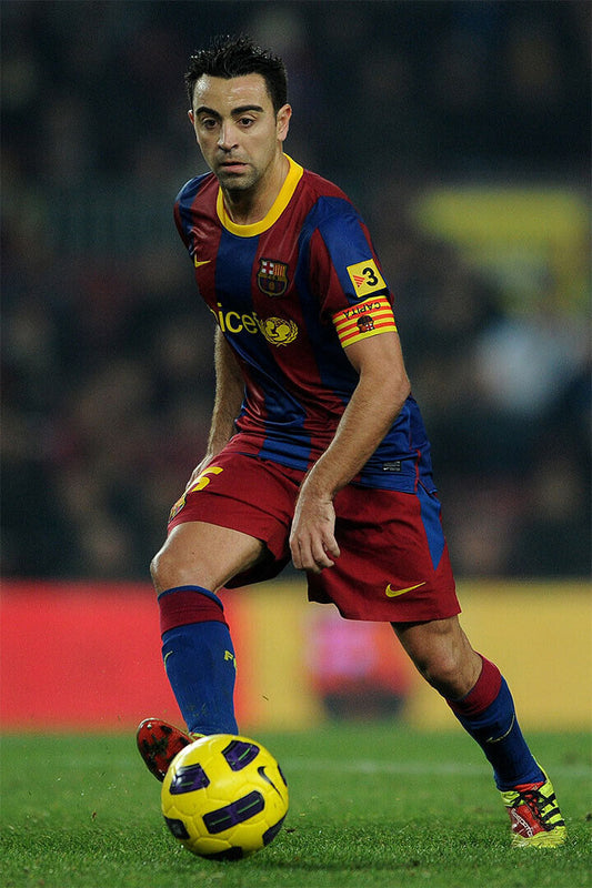 Xavi Spanish Former National Football Player Poster Wall Art Print Home Wall Decor - xonomax