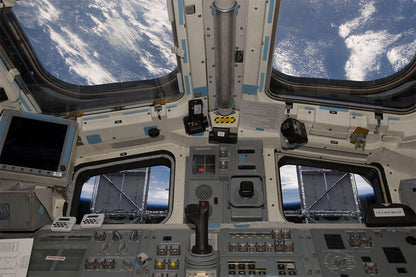 Space Travel View Of Space Shuttle Atlantis Poster Wall Art Print Home Wall Decor - xonomax