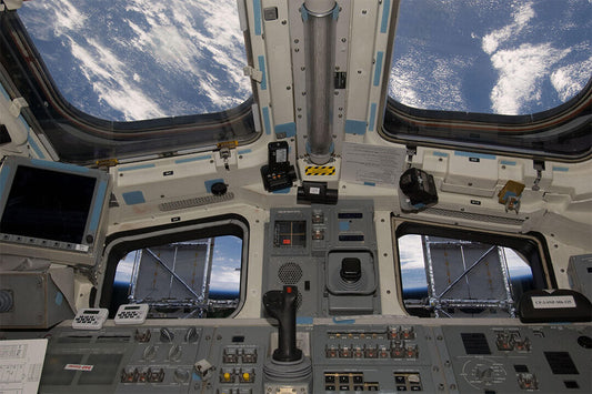 Space Travel View Of Space Shuttle Atlantis Poster Wall Art Print Home Wall Decor - xonomax