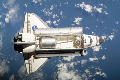 Endeavour In Orbit Sts-126 Nasa Space Shuttle Poster Wall Art Print Home Wall Decor - xonomax