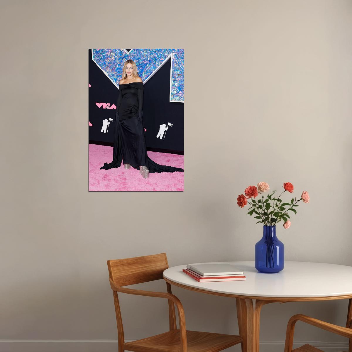 Rita Ora British Of Albanian Descent Singer Actor Poster Wall Art Print Home Wall Decor