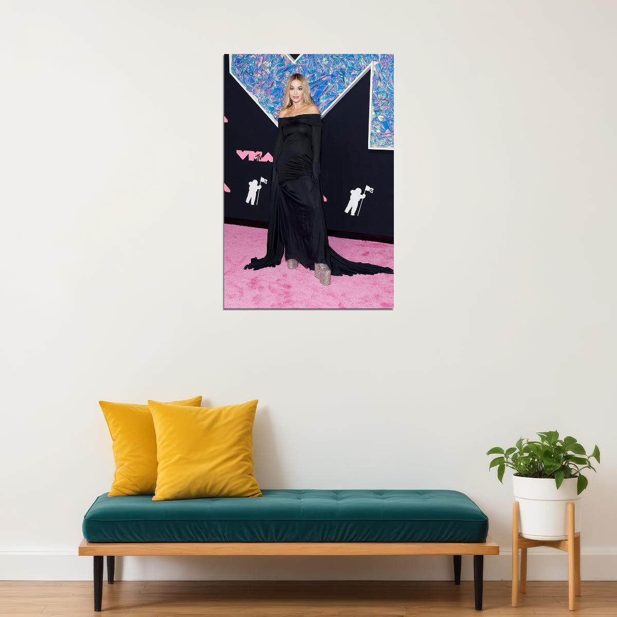 Rita Ora British Of Albanian Descent Singer Actor Poster Wall Art Print Home Wall Decor
