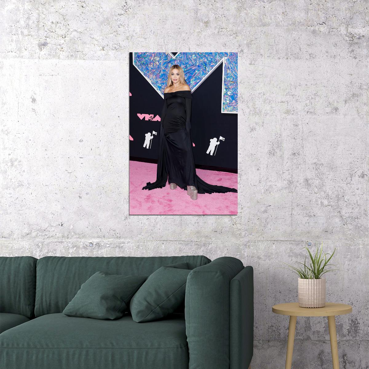 Rita Ora British Of Albanian Descent Singer Actor Poster Wall Art Print Home Wall Decor