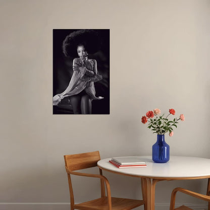 Chloe Bailey American Singer And Songwriter Poster Wall Art Print Home Wall Decor