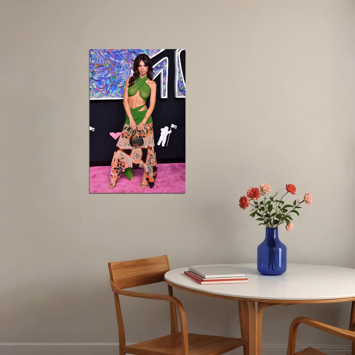 Emily Ratajkowski British-american Model Poster Wall Art Print Home Wall Decor