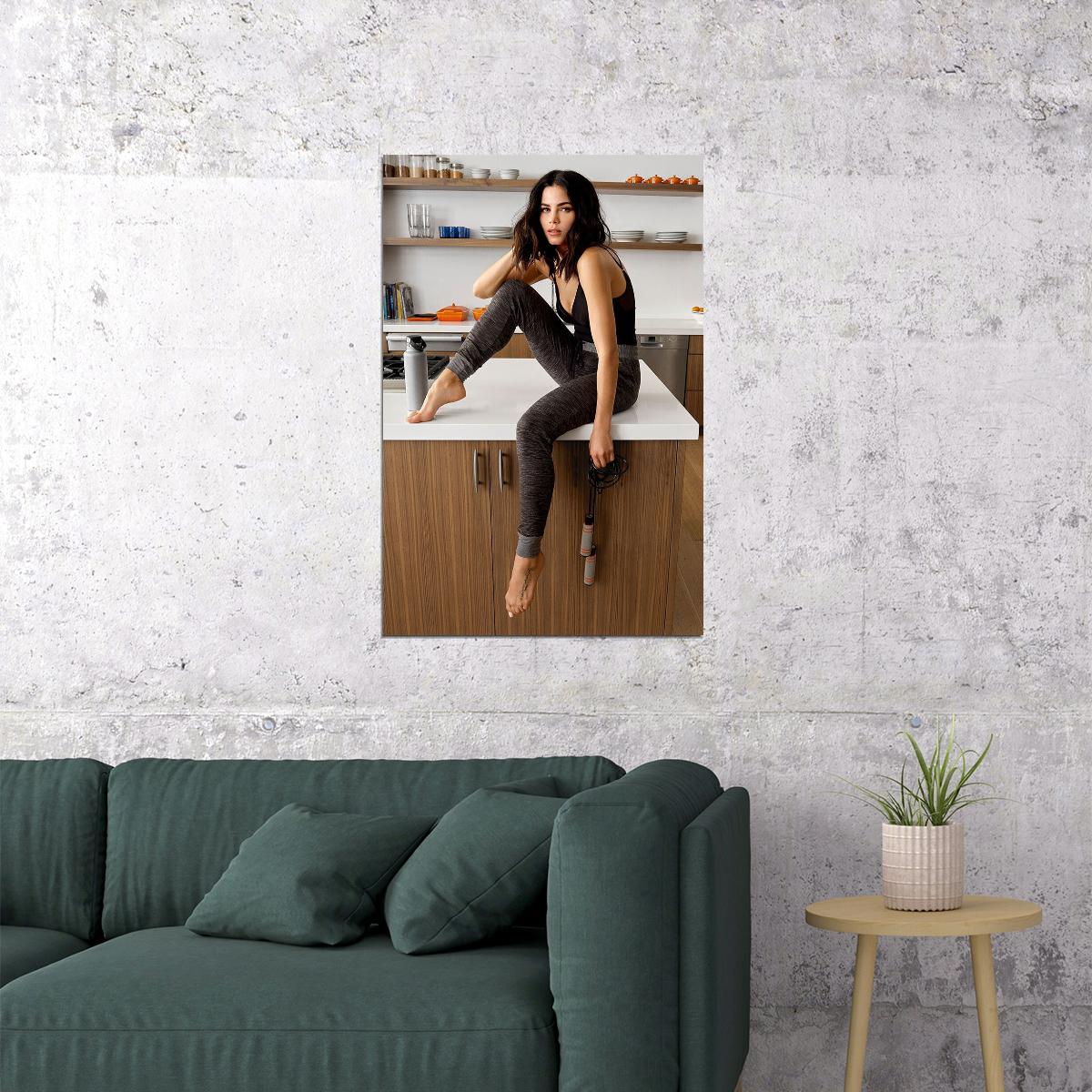 Jenna Dewan American Artist Dancer And Actress Poster Wall Art Print Home Wall Decor
