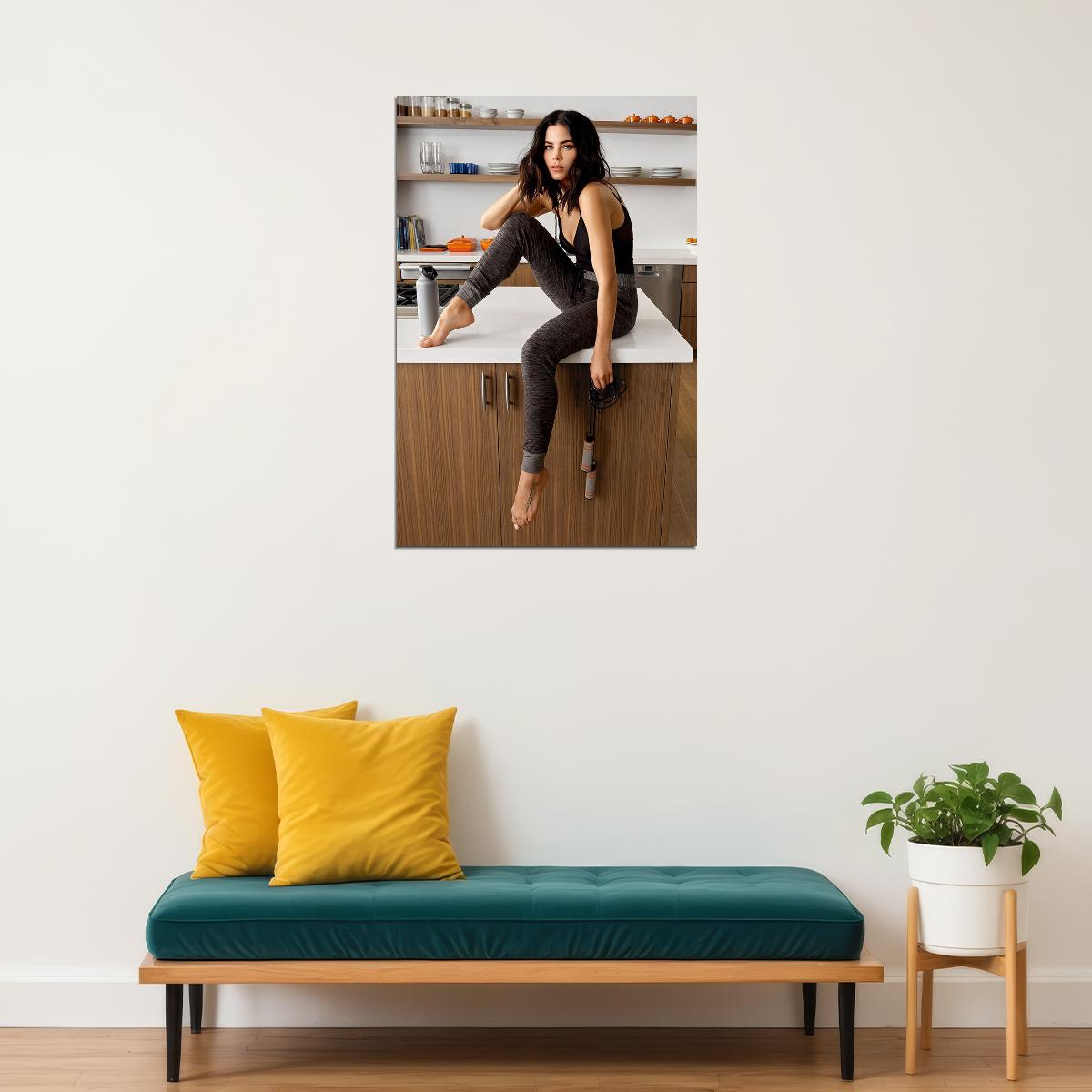 Jenna Dewan American Artist Dancer And Actress Poster Wall Art Print Home Wall Decor