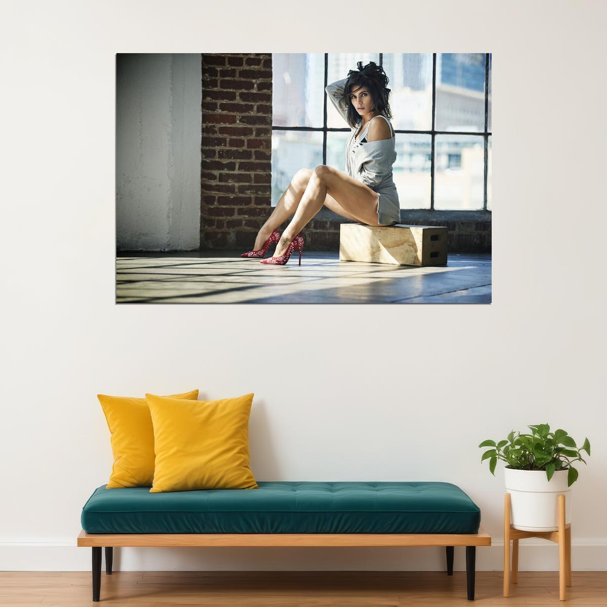 Jenna Dewan American Actress Artist And Dancer Poster Wall Art Print Home Wall Decor