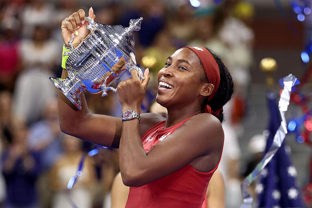 Coco Gauff Us Open Champion American Tennis Player Poster Wall Art Print Home Wall Decor - xonomax
