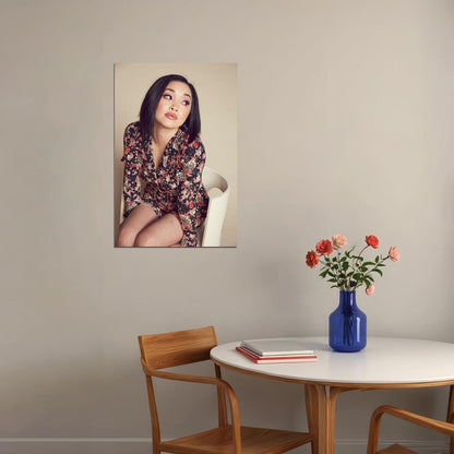 Lana Condor American Actress And Social Media Personality Poster Wall Art Print Home Wall Decor - xonomax
