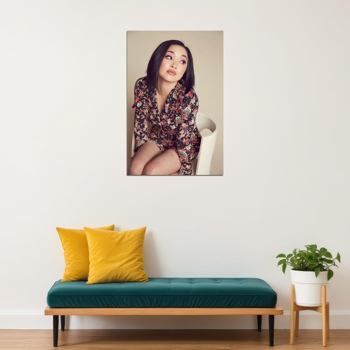 Lana Condor American Actress And Social Media Personality Poster Wall Art Print Home Wall Decor - xonomax