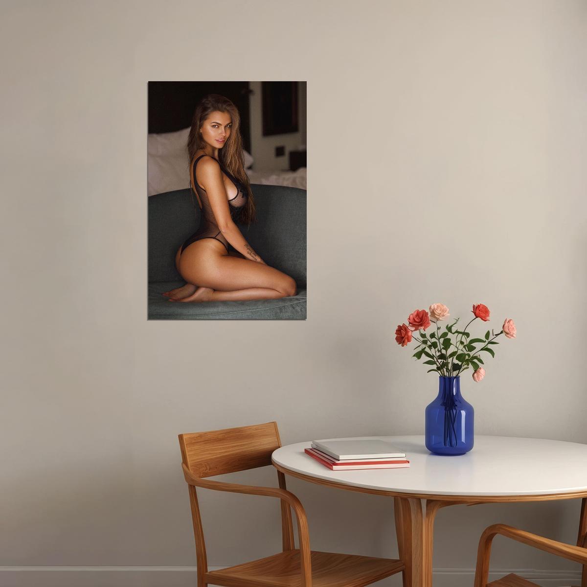 Viki Odintcova Russian Model Fashion Poster Wall Art Print Home Wall Decor - xonomax