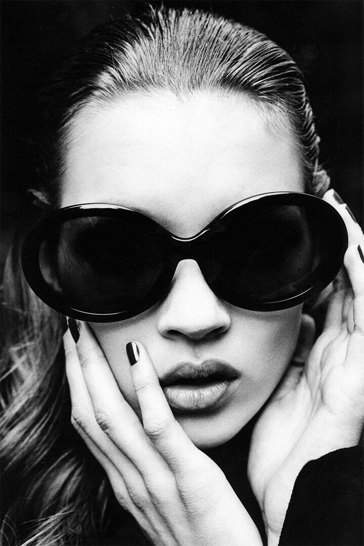 Kate Moss Model Icon Beautiful Fashion Style Poster Wall Art Print Home Wall Decor - xonomax