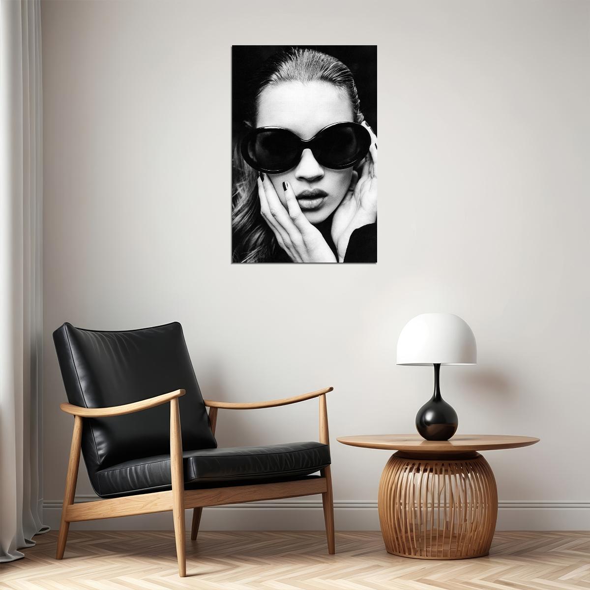 Kate Moss Model Icon Beautiful Fashion Style Poster Wall Art Print Home Wall Decor - xonomax