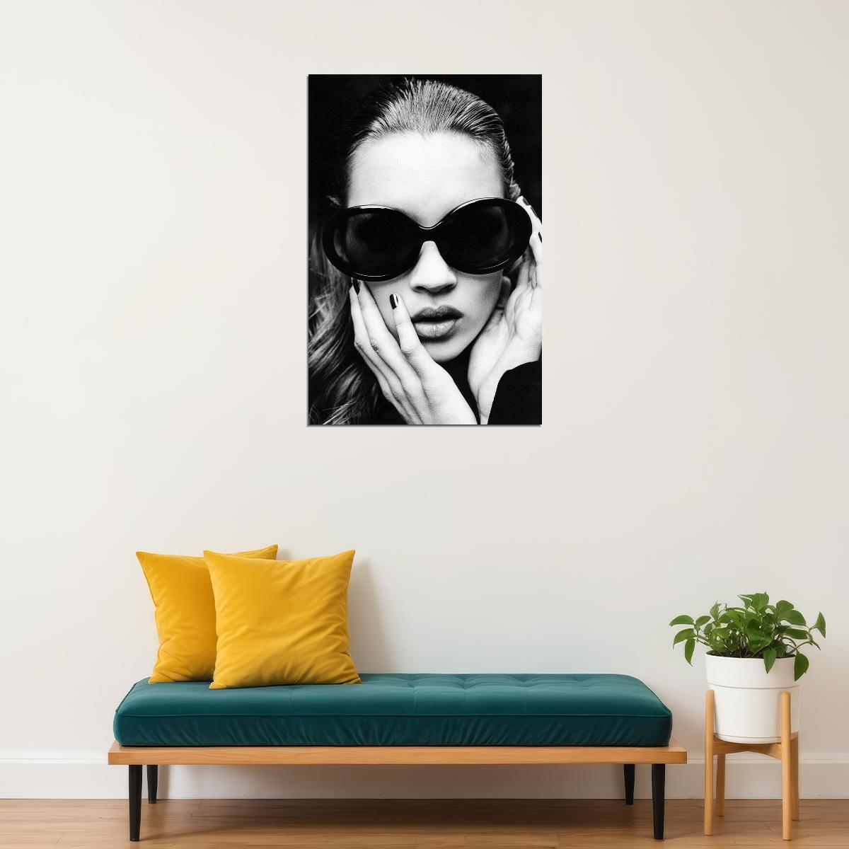Kate Moss Model Icon Beautiful Fashion Style Poster Wall Art Print Home Wall Decor - xonomax