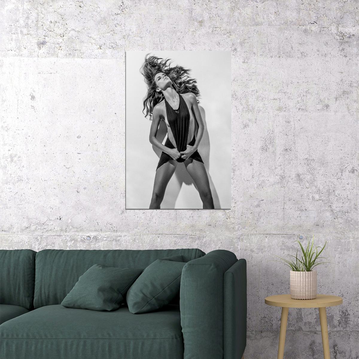 Izabel Goulart Brazilian Model And Atist Poster Wall Art Print Home Wall Decor - xonomax