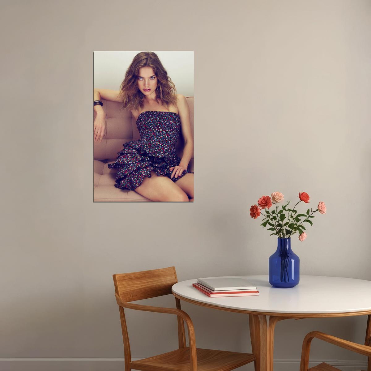 Natalia Vodianova Russian Speaker And Model Poster Wall Art Print Home Wall Decor - xonomax