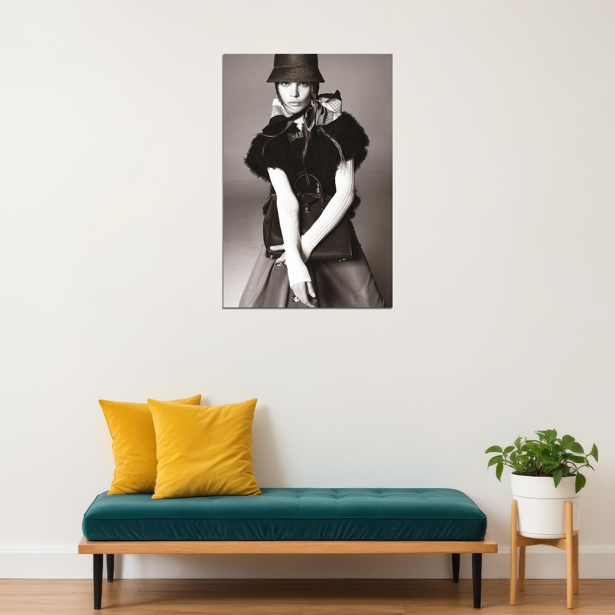 Natalia Vodianova Russian Model And Speaker Poster Wall Art Print Home Wall Decor - xonomax