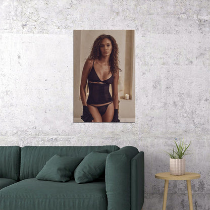 Joan Smalls Puerto Rican Model Television Personality Poster Wall Art Print Home Wall Decor