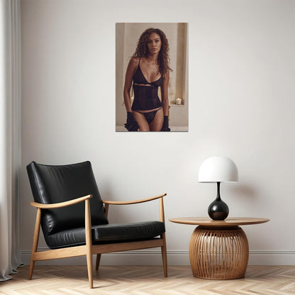Joan Smalls Puerto Rican Model Television Personality Poster Wall Art Print Home Wall Decor