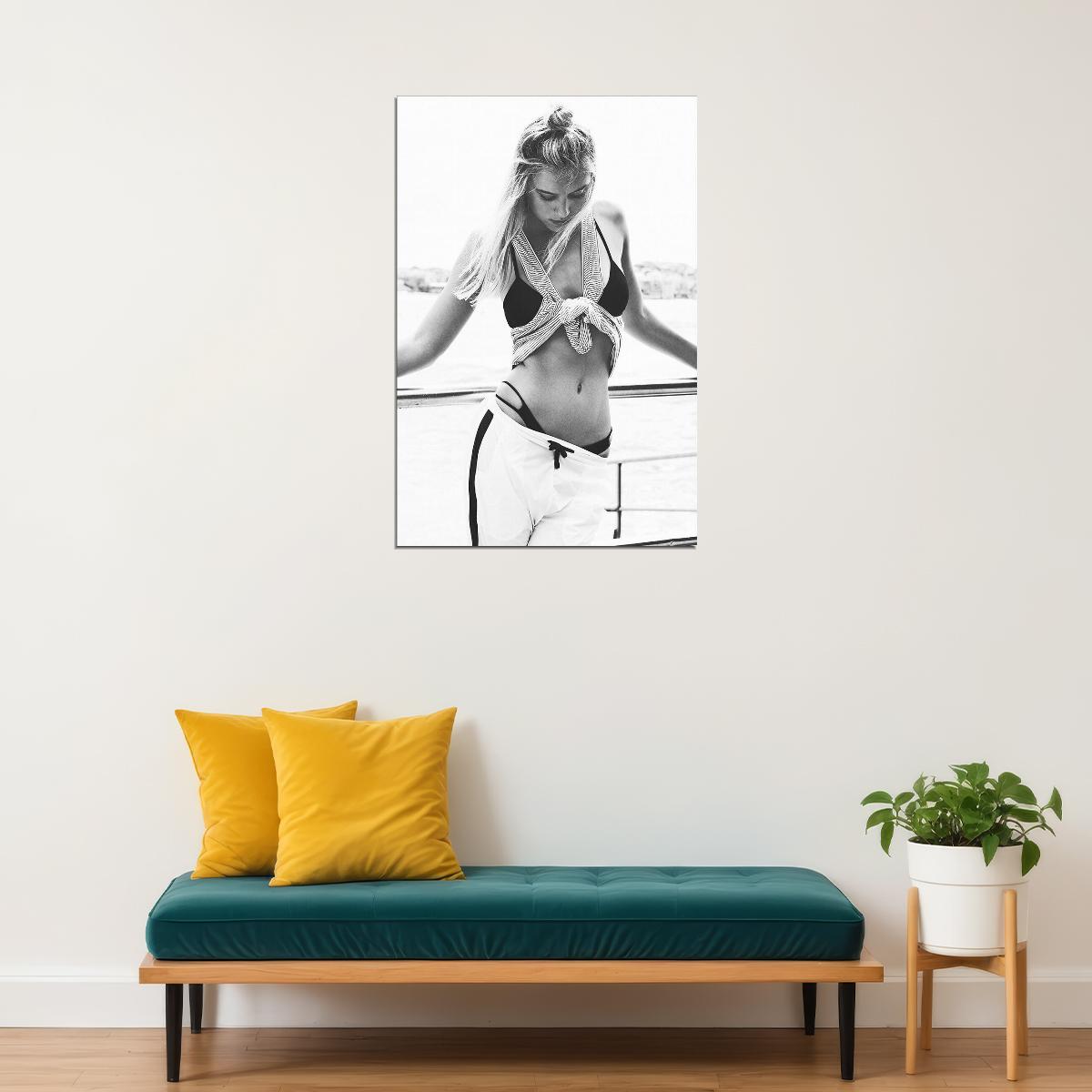 Alexis Ren Californian Model Artist And Activist Poster Wall Art Print Home Wall Decor - xonomax