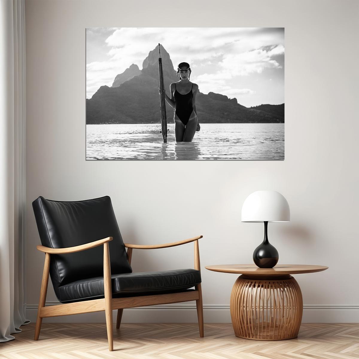 Alexis Ren Hot Girl Attractive Young Famous Sexy Model Poster Wall Art Print Home Wall Decor - xonomax