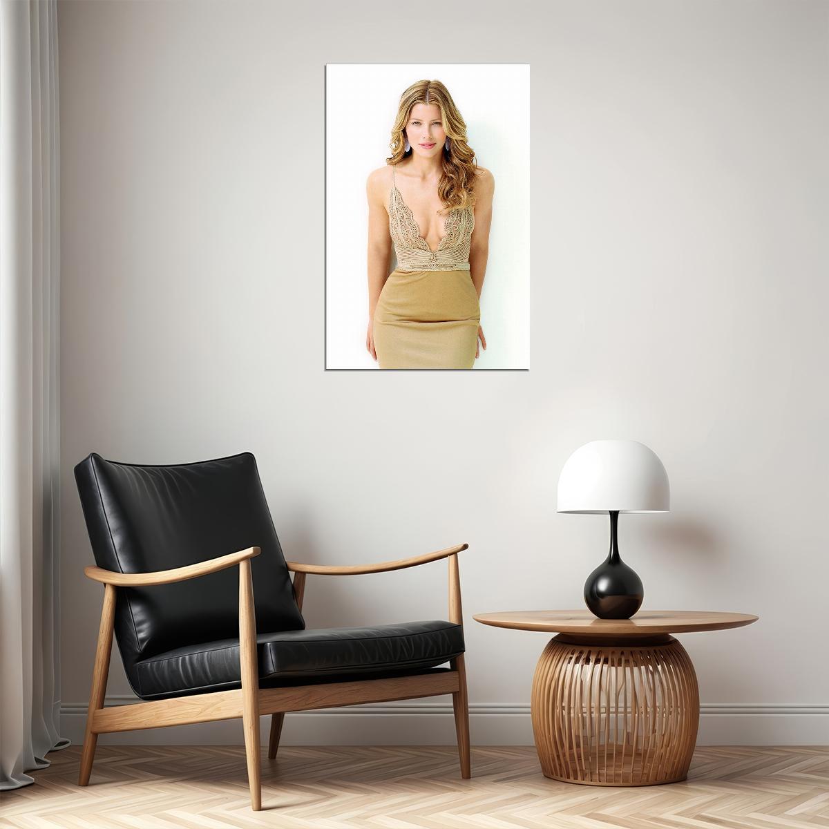 Jessica Biel American Actress And Former Model Poster Wall Art Print Home Wall Decor