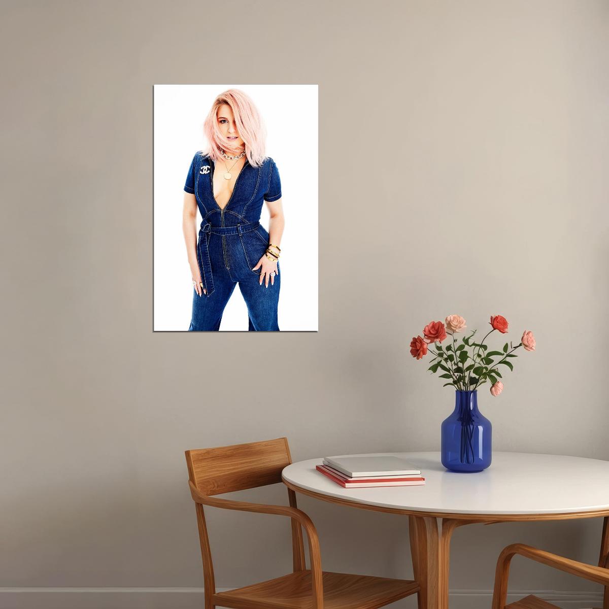 Meghan Trainor American Pop Singer Musician Poster Wall Art Print Home Wall Decor - xonomax