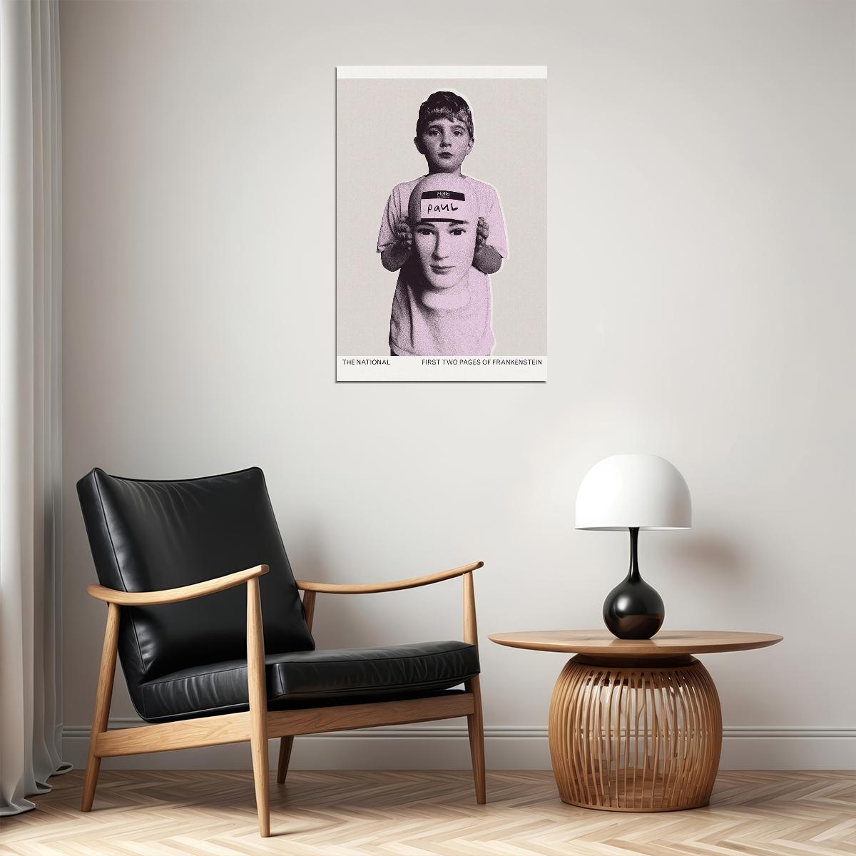 The National First Two Pages Of Frankenstein Music Group Poster Wall Art Print Home Wall Decor - xonomax