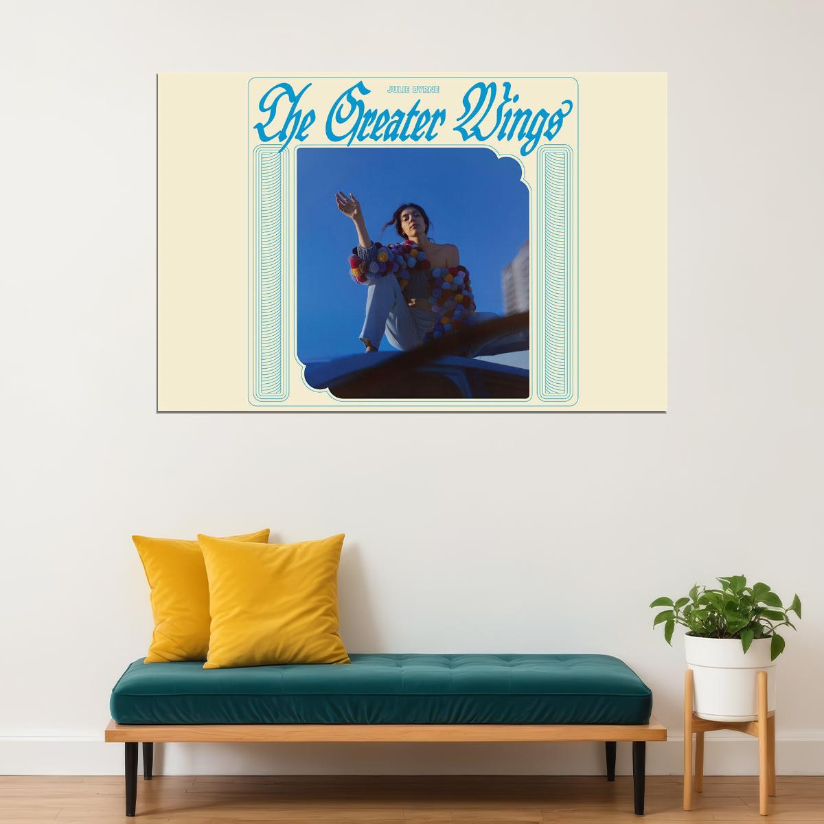 Julie Byrne The Greater Wings American Singer Poster Wall Art Print Home Wall Decor - xonomax