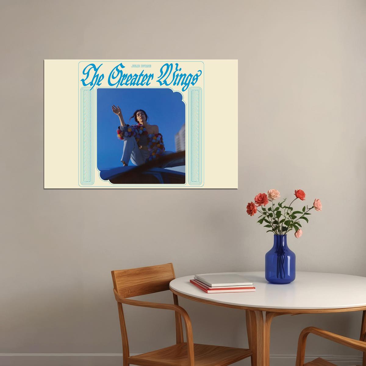 Julie Byrne The Greater Wings American Singer Poster Wall Art Print Home Wall Decor - xonomax