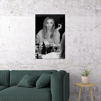 Jodie Comer British Actress Actor And Artist Poster Wall Art Print Home Wall Decor - xonomax
