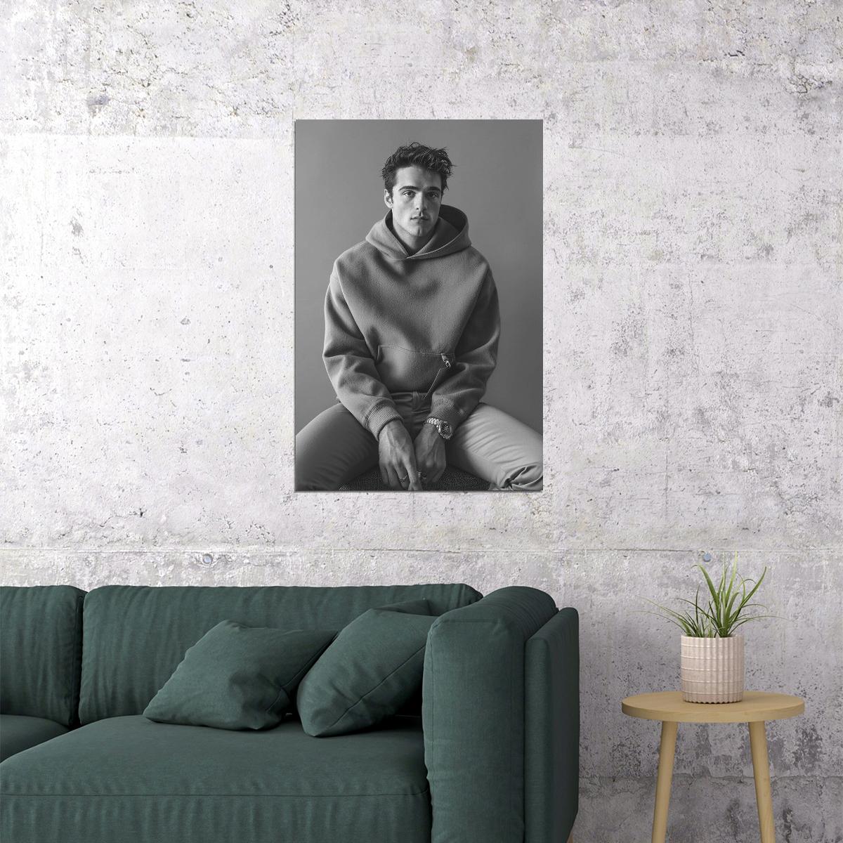 Jacob Elordi Australian Actor Artist And Actress Poster Wall Art Print Home Wall Decor - xonomax